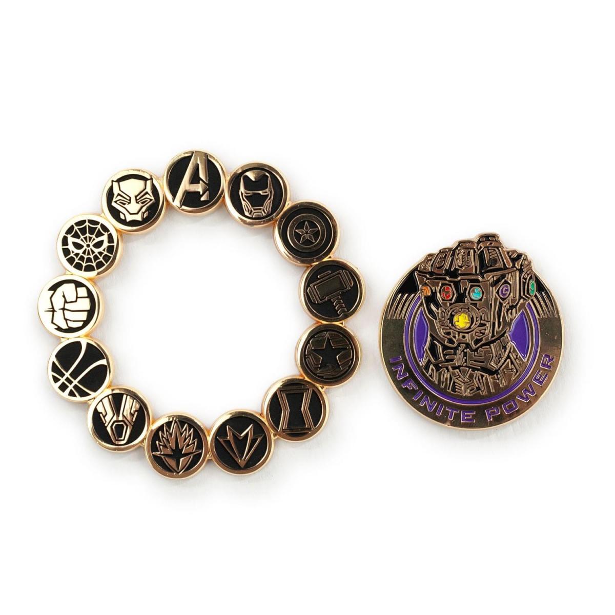 Avengers: Infinity War Enamel Pin Set: Gauntlet & Avengers picture