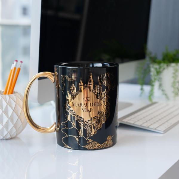 Harry Potter 64oz Marauders Map Ceramic Coffee Mug picture