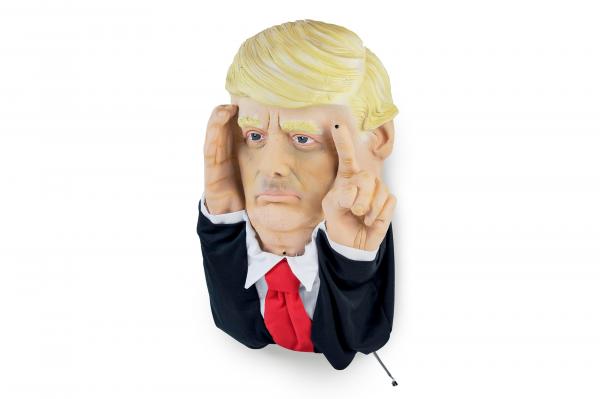 Scary Peeper Tapping President Halloween Decoration picture