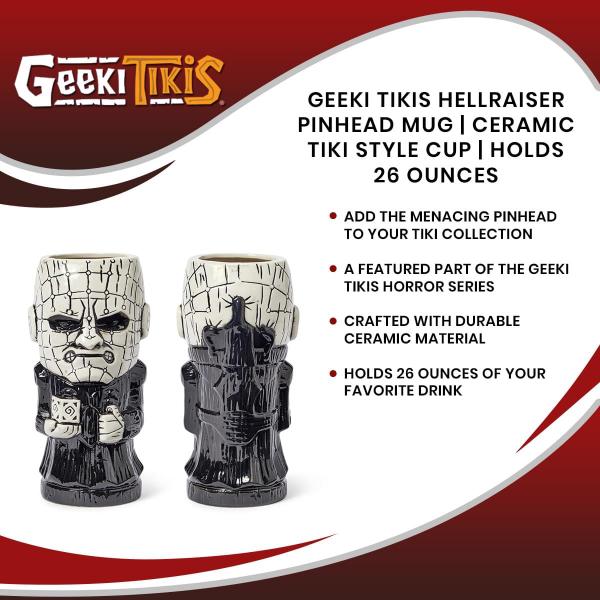 Hellraiser Pinhead 26oz Geeki Tiki Ceramic Mug picture