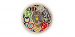 Marvel Infinity War Spinning Stark Gauntlet Exclusive Pin