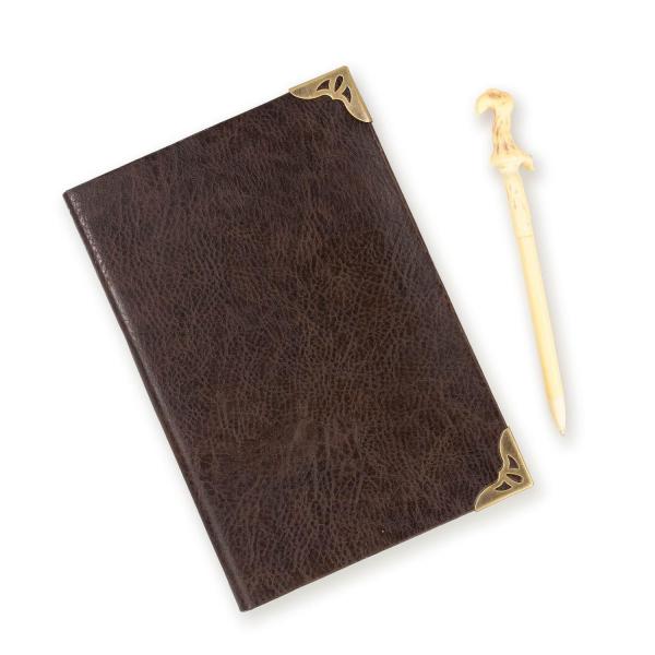 Harry Potter Tom Riddle Journal w/ Voldemort Wand Pen picture
