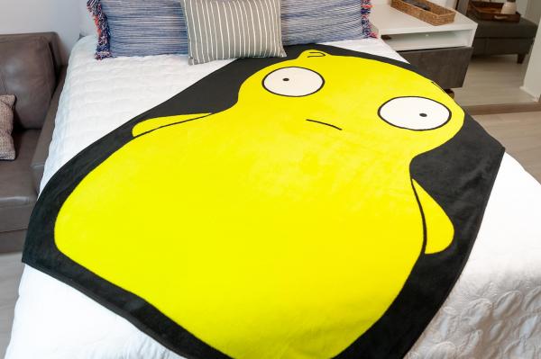 Bobs Burgers Kuchi Kopi Fleece 45x60 Blanket picture
