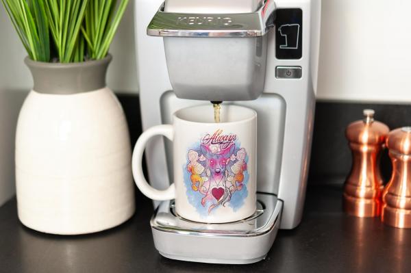 Harry Potter Always 11oz Mug | Colorful Doe Patronus Design picture