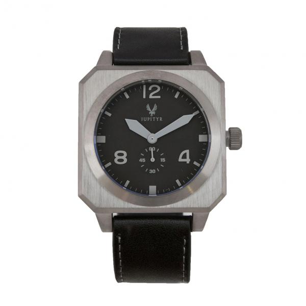 JUPITYR Men's Ganymede Wrist Watch | Gunmetal Black Dial