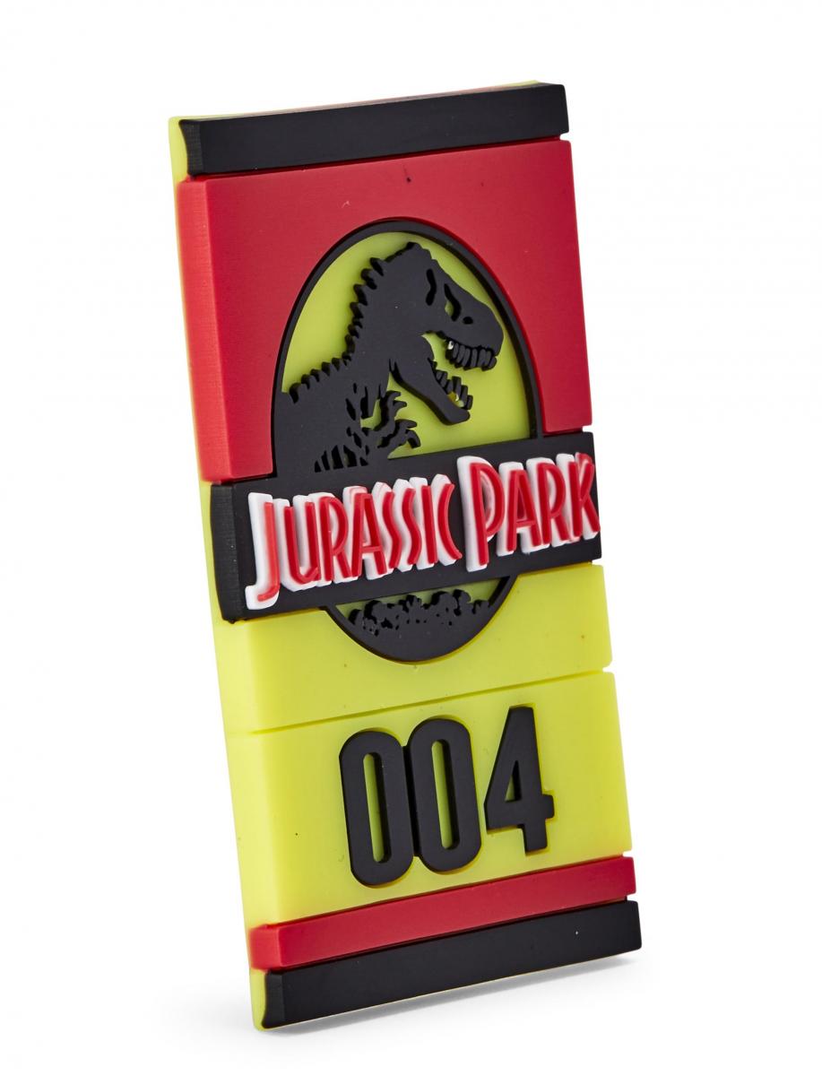 Jurassic Park Magnet 1pk 3in H x 2in L x 0.125in W picture