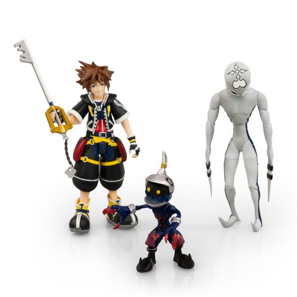 Kingdom Hearts Select Figure Set - Sora/ Dusk/ Soldier picture