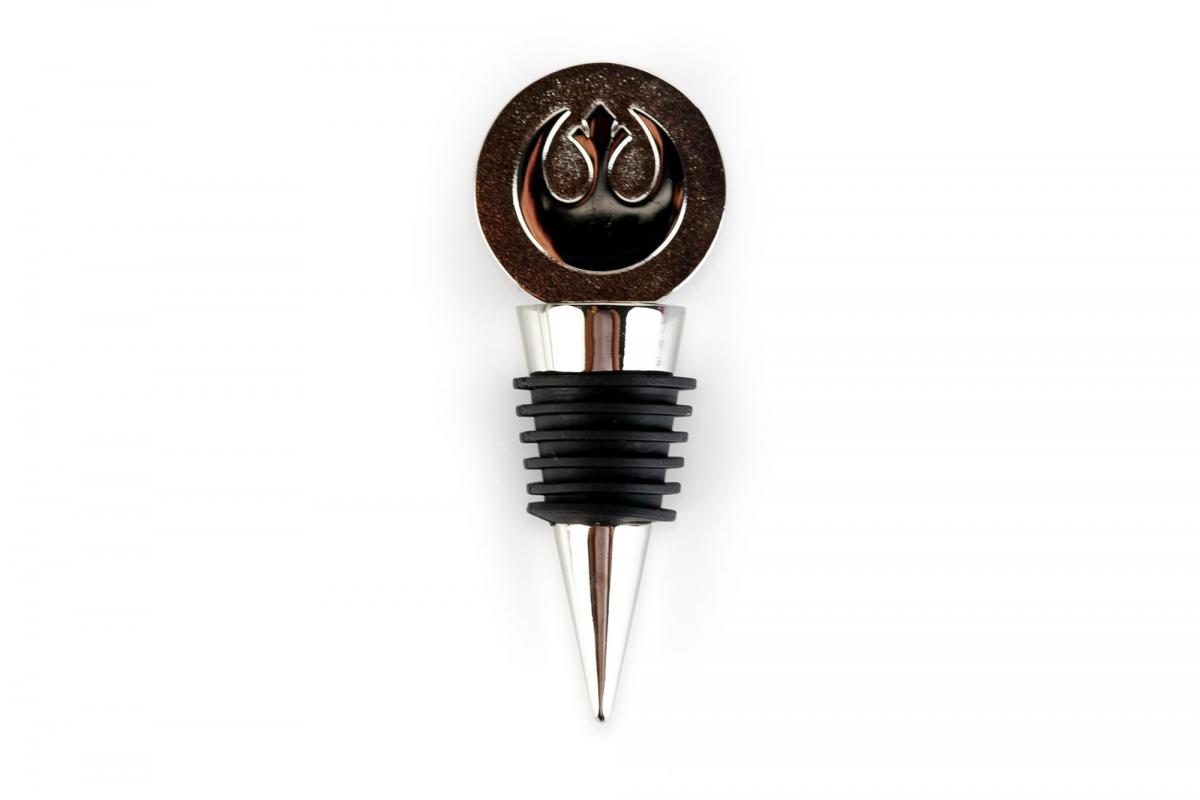 Star Wars The Last Jedi Rebel Logo Metal Bottle Stopper picture