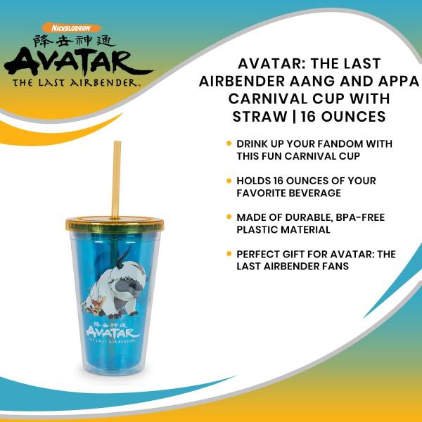 Avatar Last Airbender Aang & Appa Carnival Cup picture