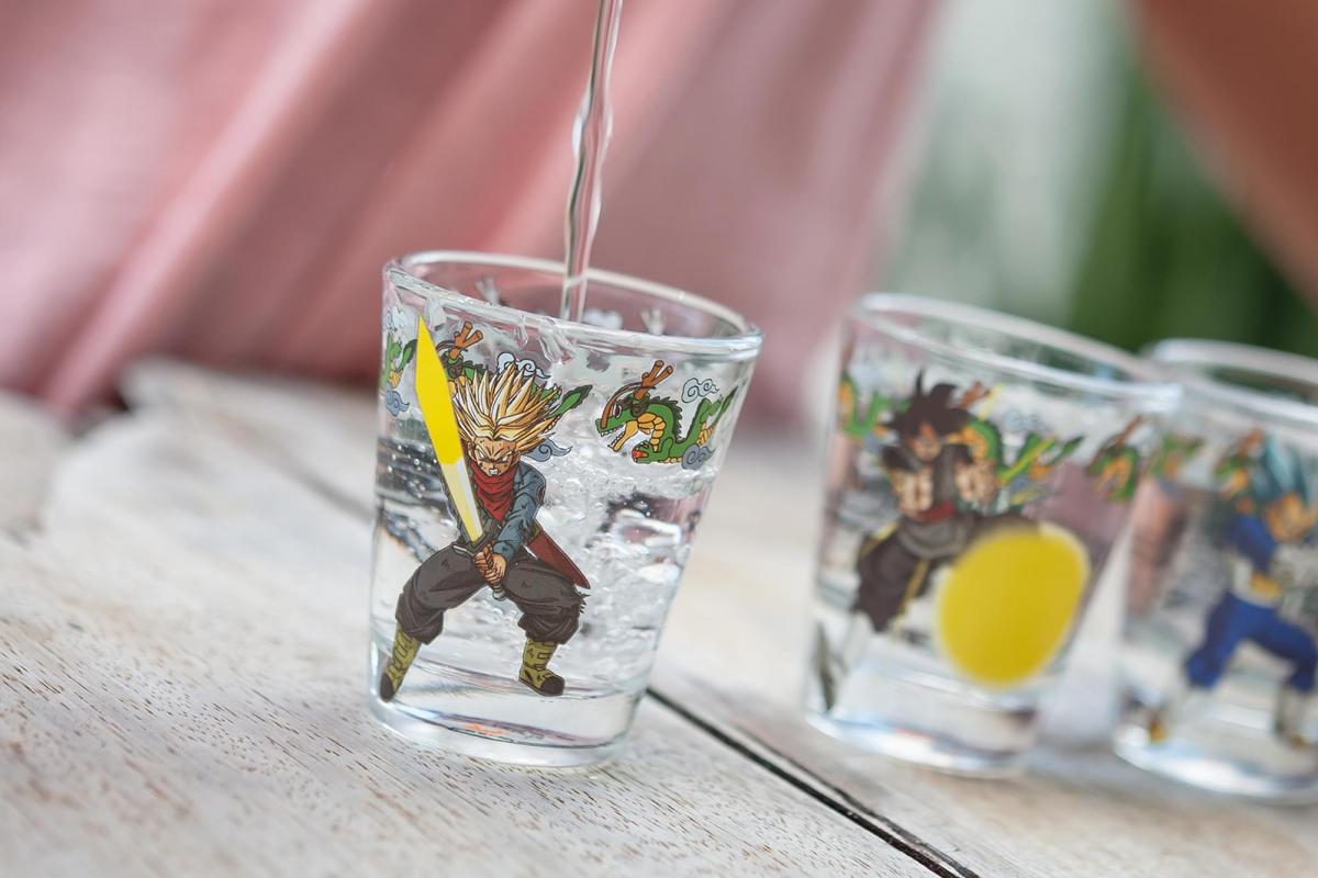 Dragon Ball Super 2oz Character Shot Glasses | Set of 4 picture