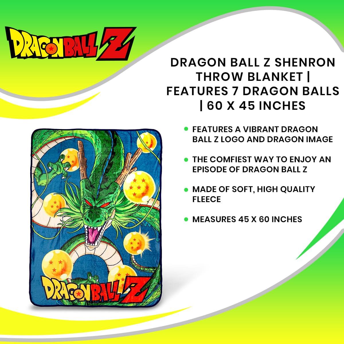 Dragon Ball Z Shenron 45x60 Inch Fleece Throw Blanket picture
