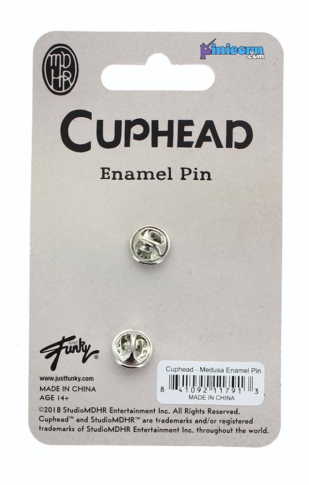 Cuphead Medusa Enamel Collector Pin picture