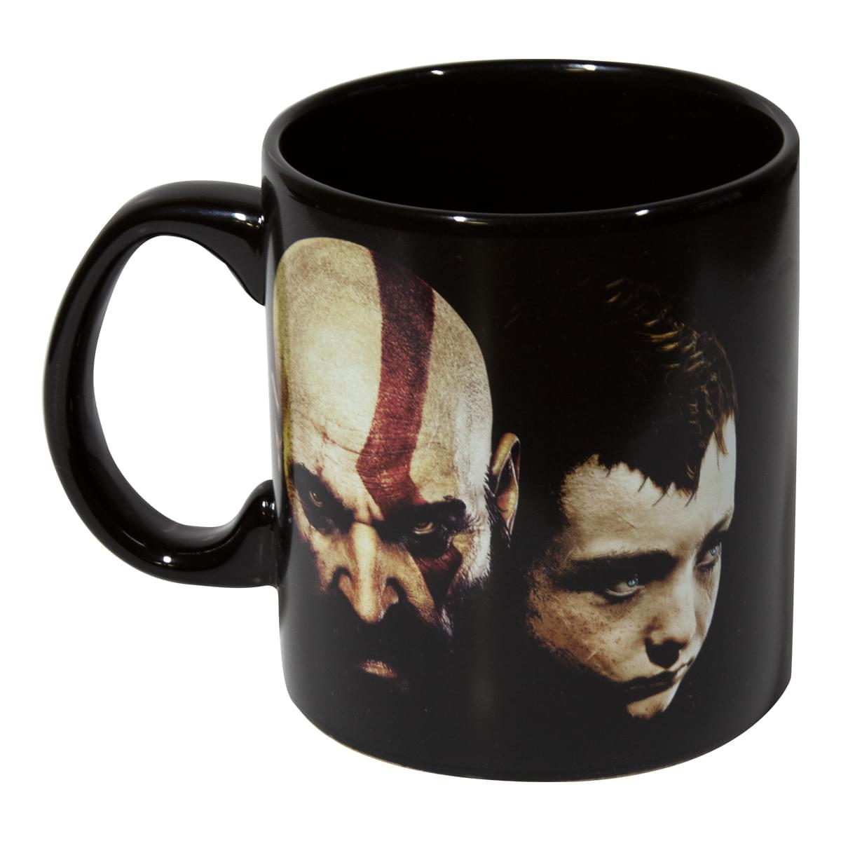 God of War 2018 Kratos & Son 20oz Ceramic Coffee Mug picture