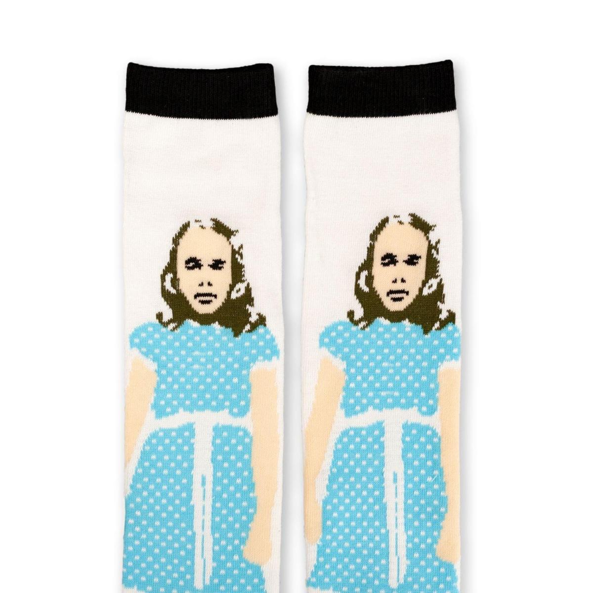 The Shinning Exclusive Grady Twins White Crew Socks picture