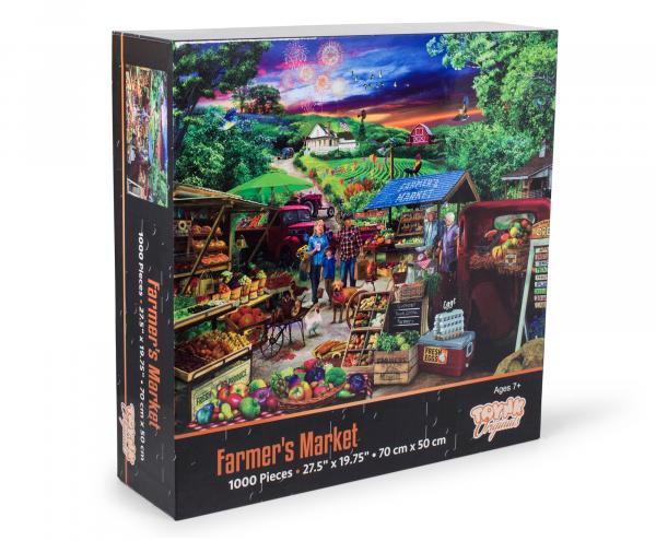 Farmer's Market 1000 Piece Jigsaw Puzzle picture