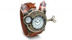 Steampunk Styled Tesla Analog Watch
