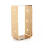 Star Wars Gold XWing/TIE FIghter 4 x 11.5 Inch Iron Lantern