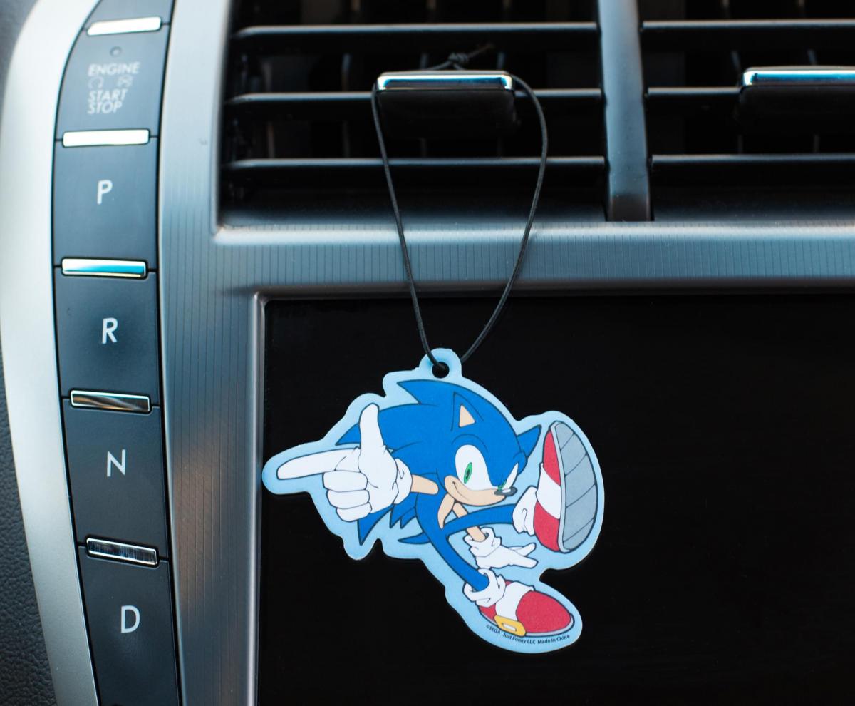 Sonic the Hedgehog Air Freshener | Fresh Cotton Scent picture