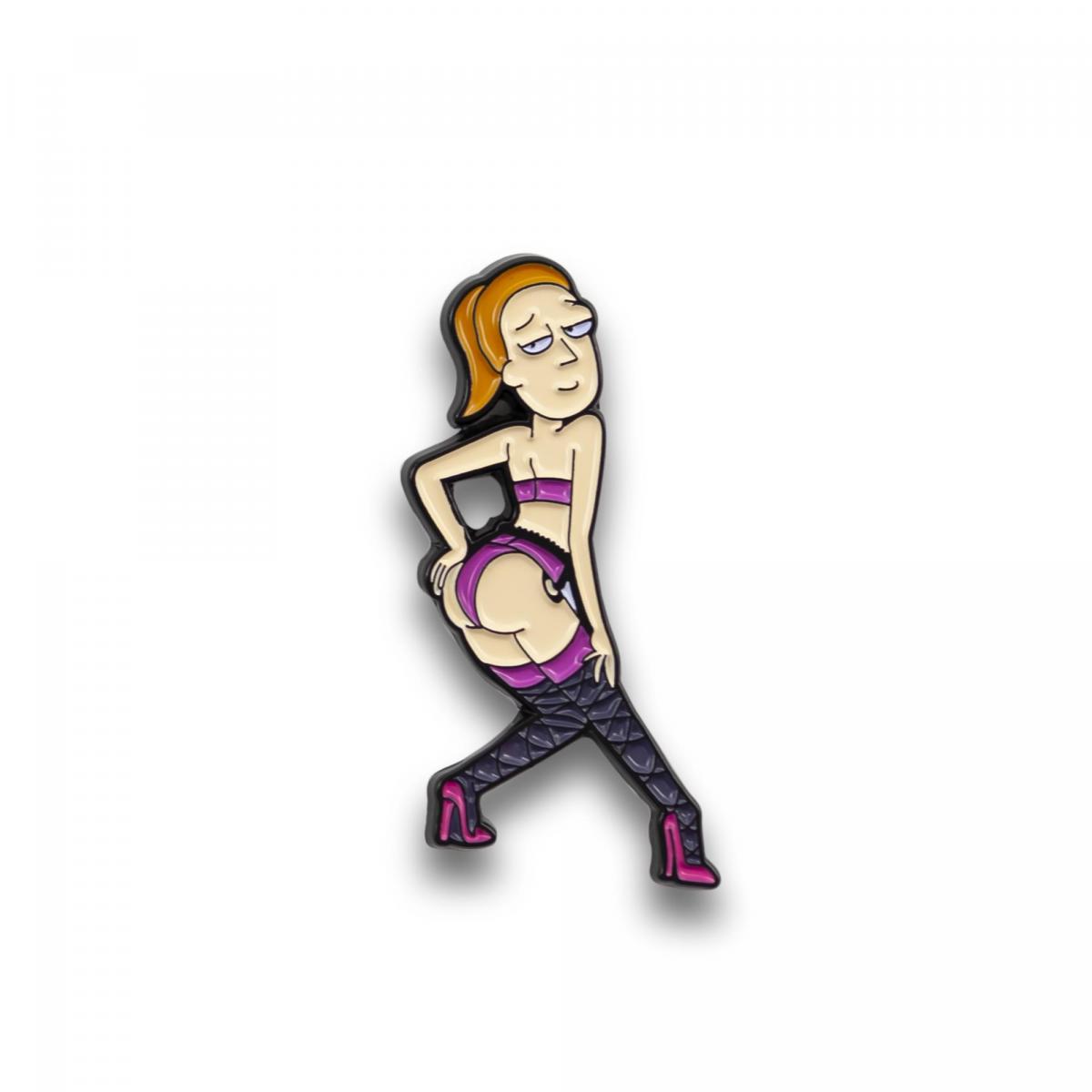 Rick and Morty Exclusive Sexy Summer Enamel Collector Pin picture