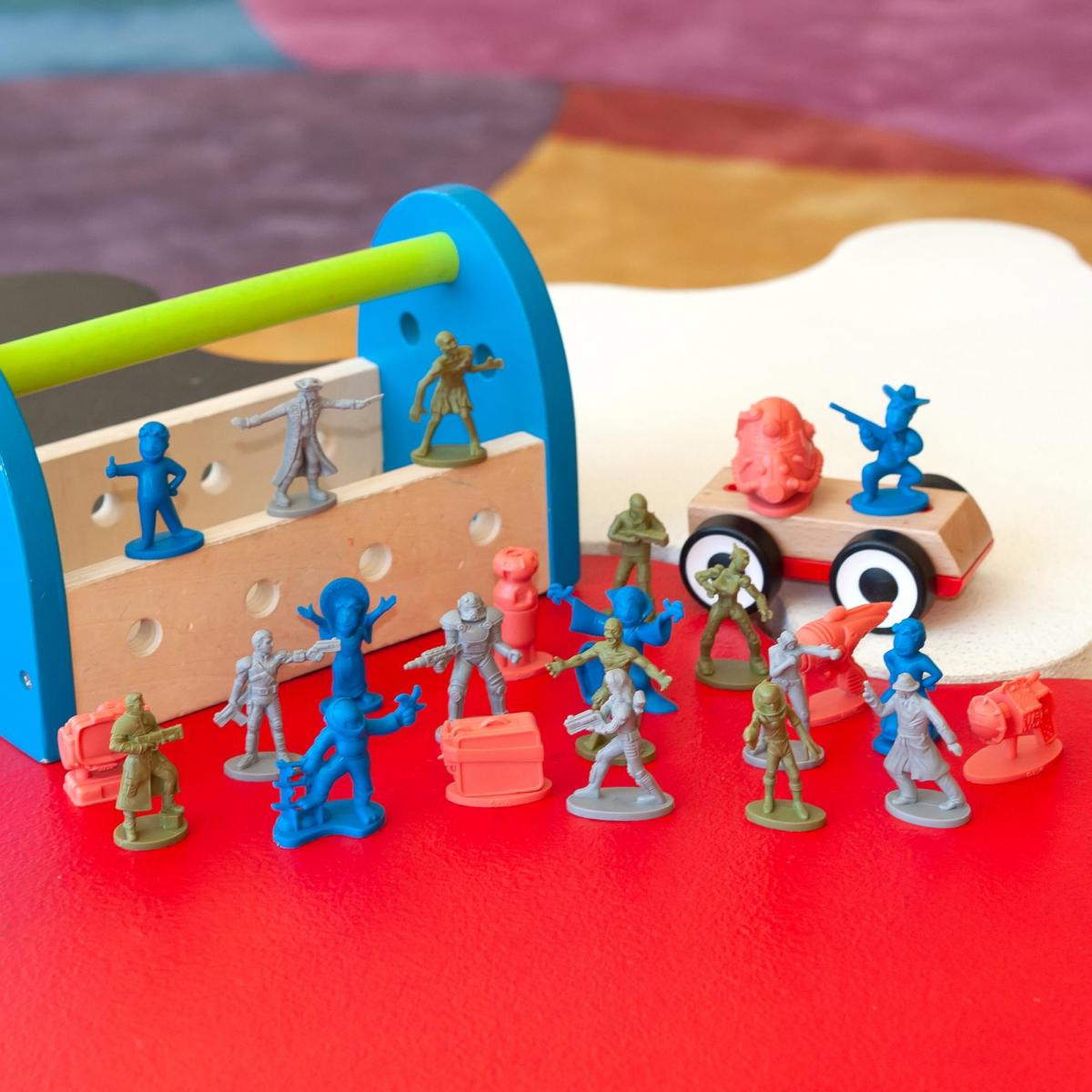 Fallout Nanoforce S1 Army Builder Figures - Bagged Version 2 picture