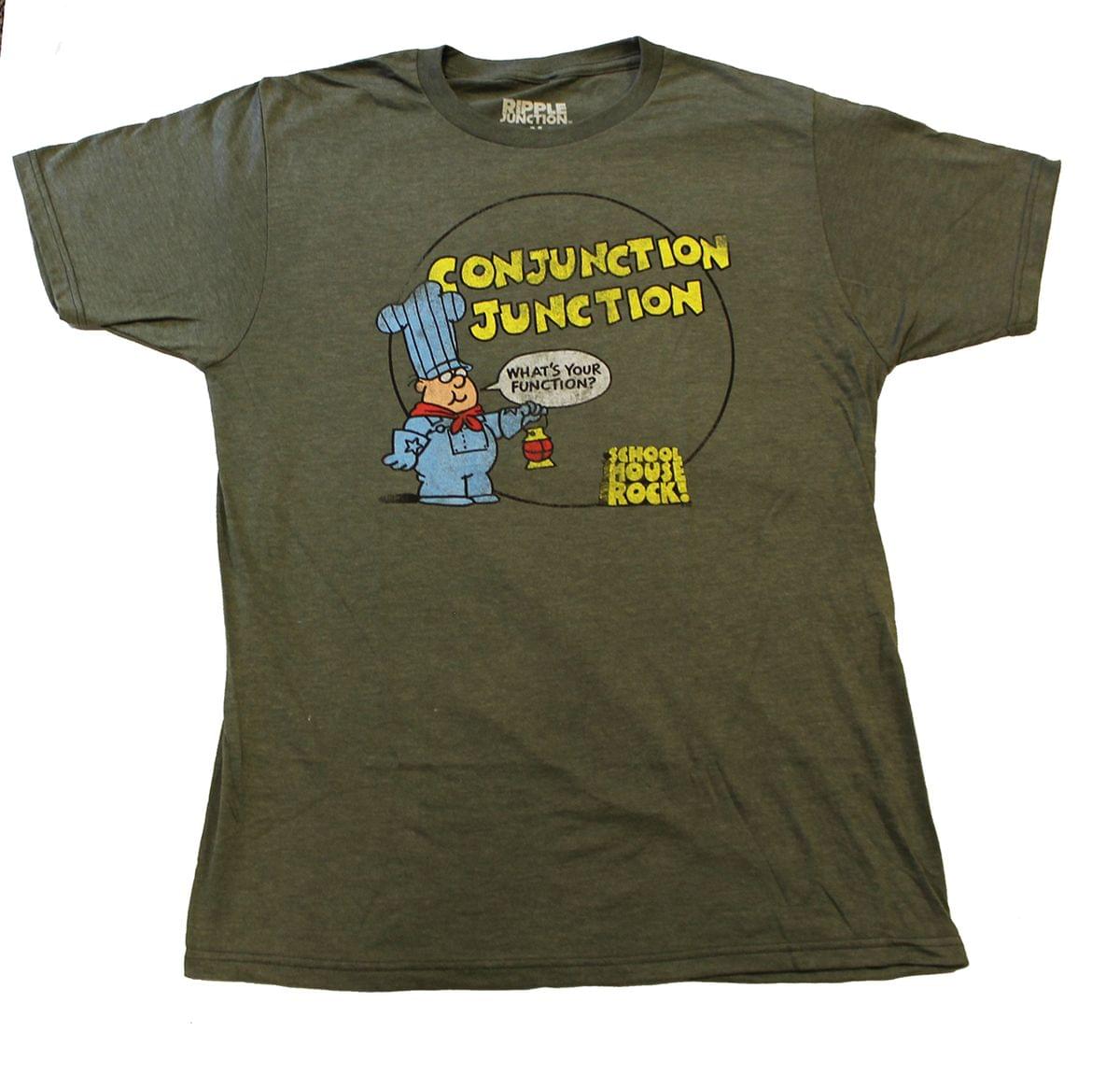 Schoolhouse Rock! Conjunction Junction Men's T-Shirt - M picture