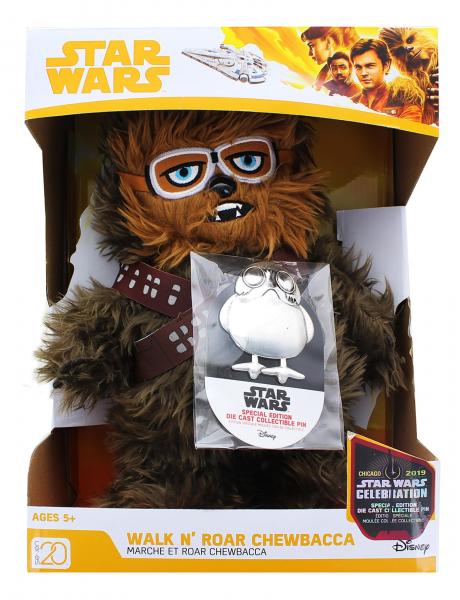 Star Wars Exclusive Chewbacca Walk N Roar 12 Inch Plush w/ P picture