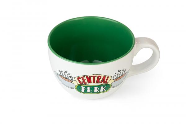 Friends Central Perk Ceramic 24oz White Ceramic Soup Mug picture