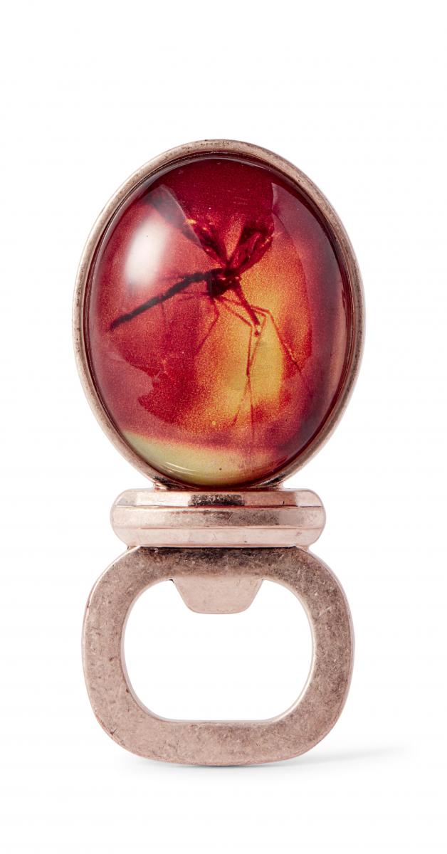 Jurassic Park Mosquito In Amber Bottle Opener picture