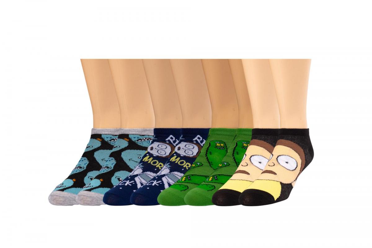 Rick & Morty Low-Cut Unisex Ankle Socks | 5 Pairs picture