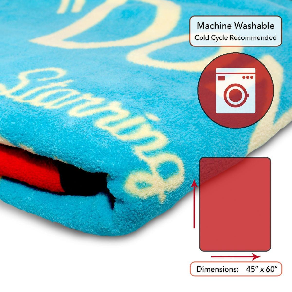 Cuphead "Don't Deal with Devil" 45"x60" Fleece Throw Blanket picture