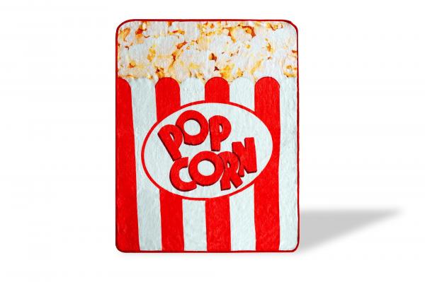 Popcorn Box 45x60 Inch Fleece Throw Blanket