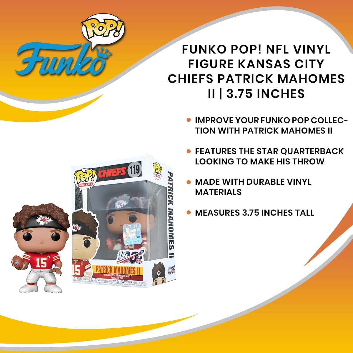 Kansas City Chiefs NFL Funko POP | Patrick Mahomes II picture