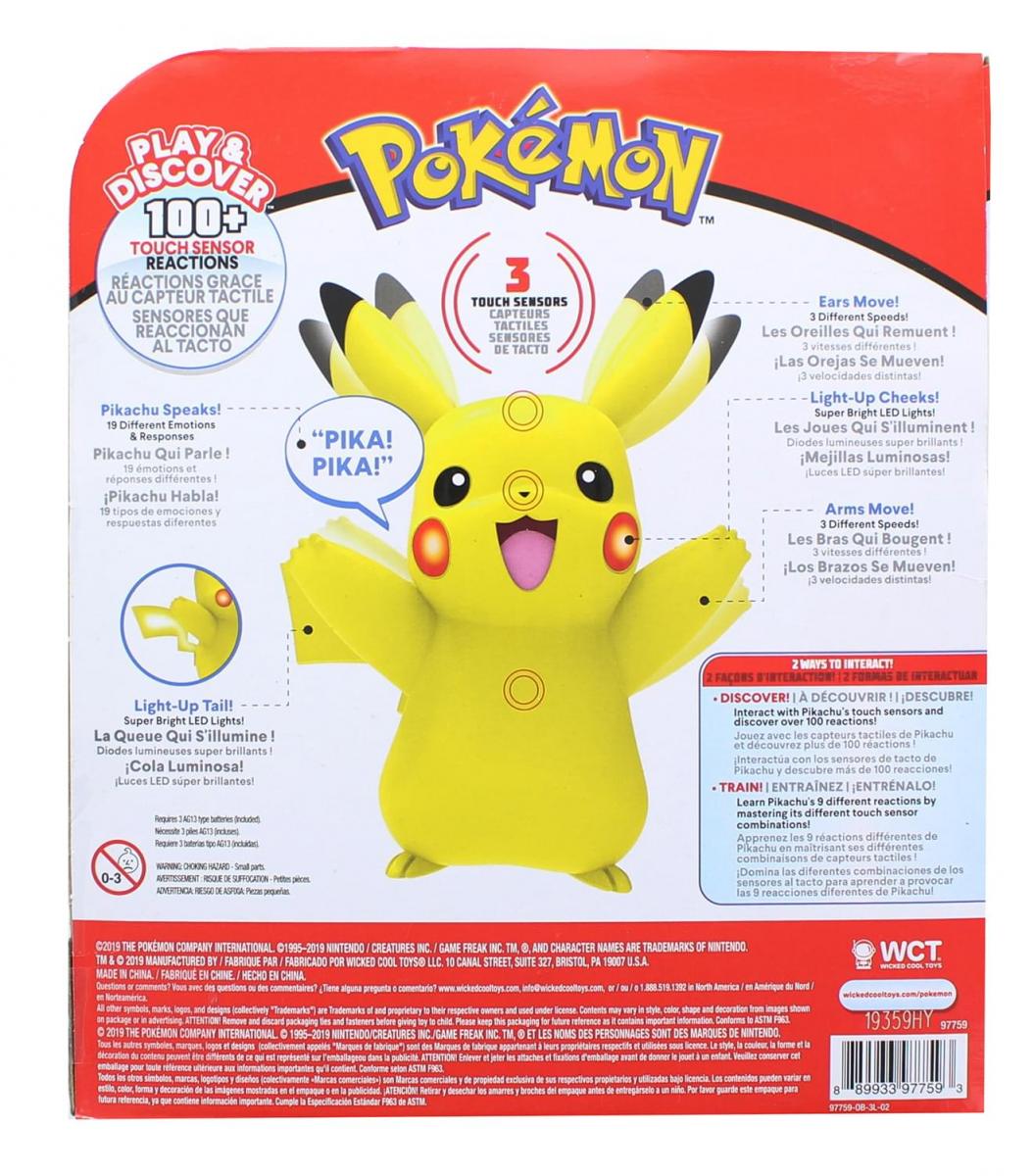 Pokemon My Partner Pikachu 6 Inch Interactive Figure picture