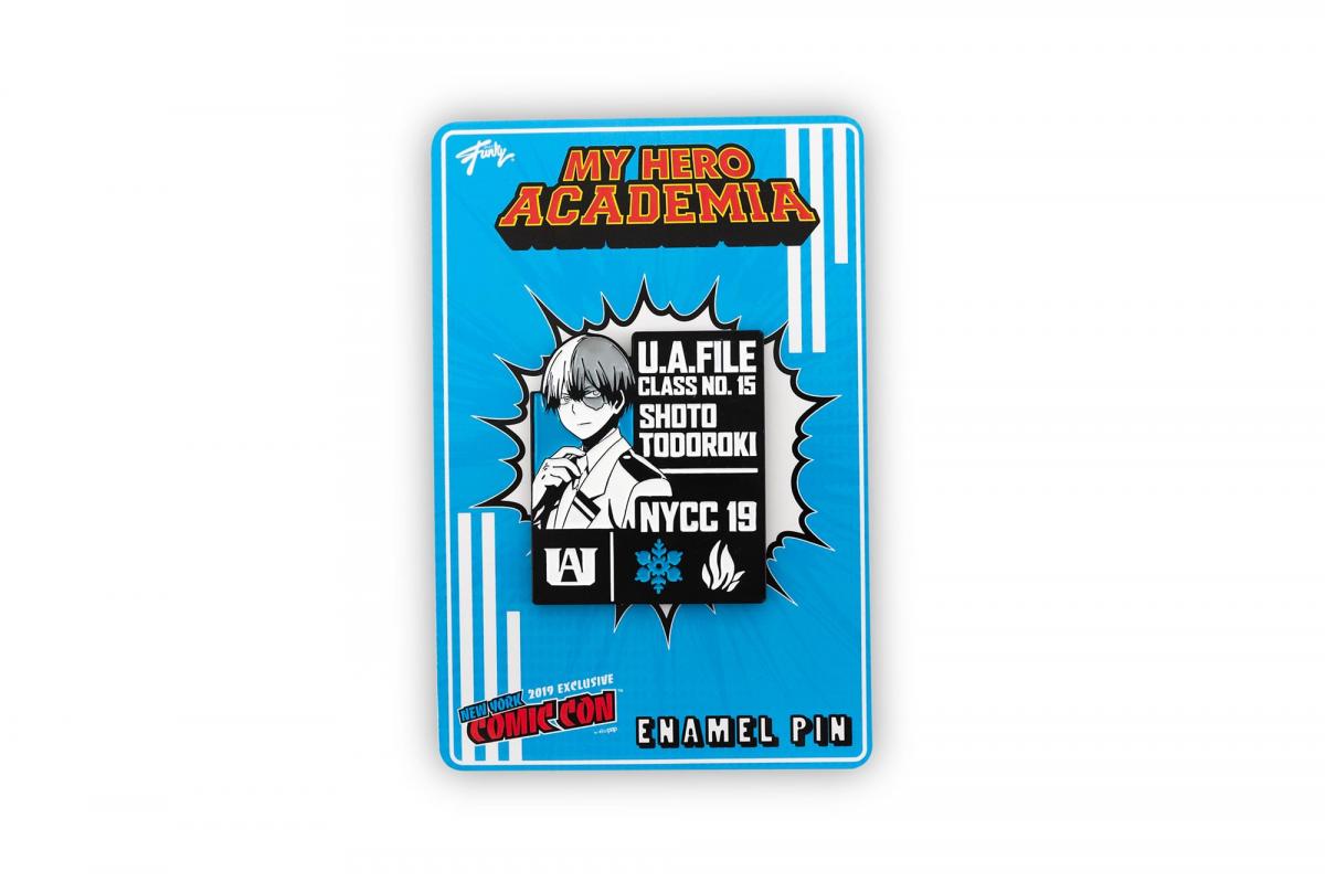 My Hero Academia Shoto Todoroki Exclusive Enamel Pin picture