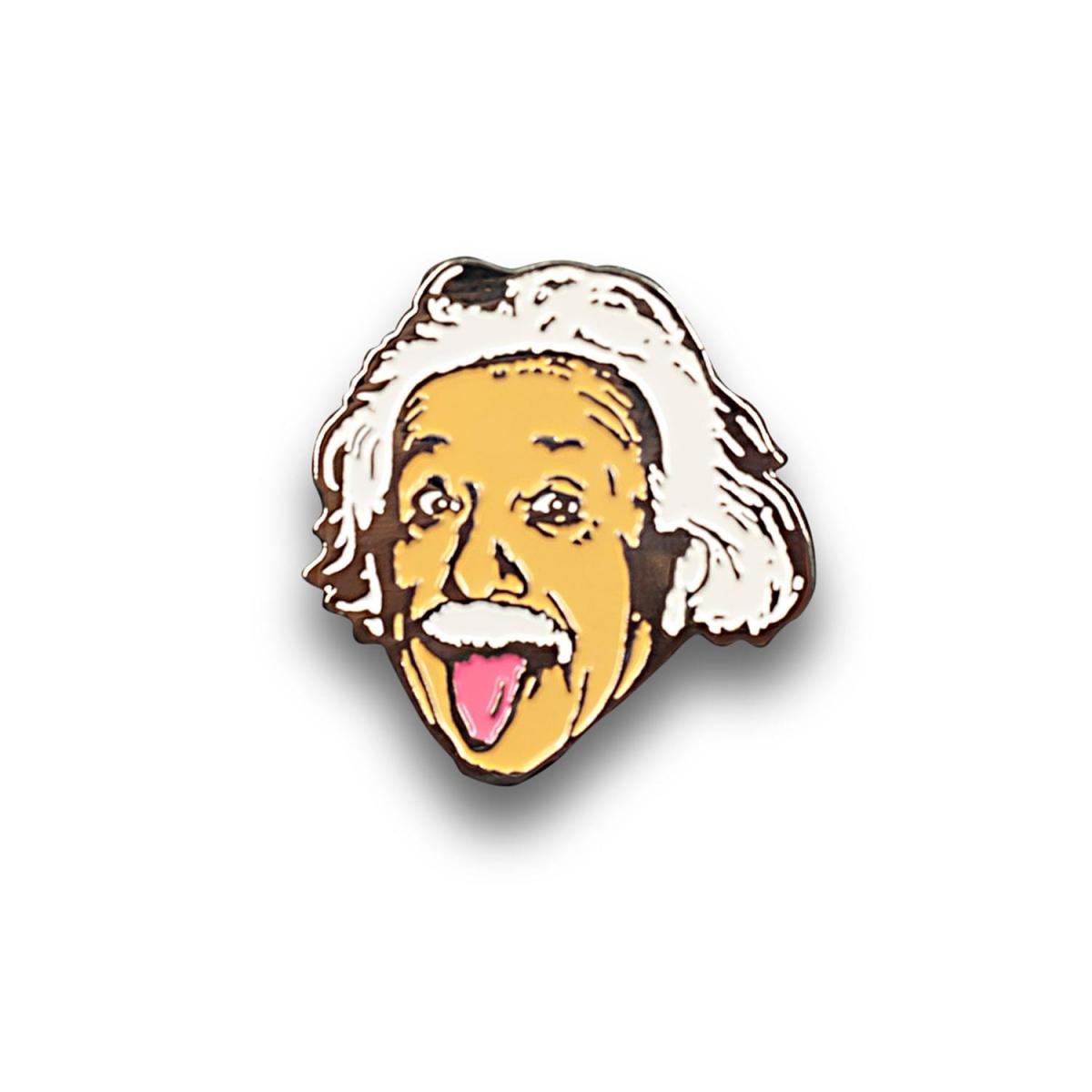 Albert Einstein Soft Enamel Collector Pin picture