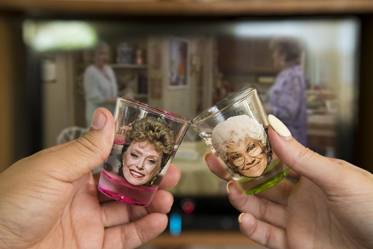Golden Girls Shot Glasses, Set of 4 picture