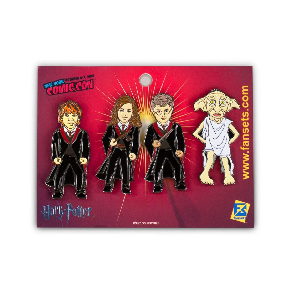 Harry Potter Exclusive Enamel Pin 4-Pack picture