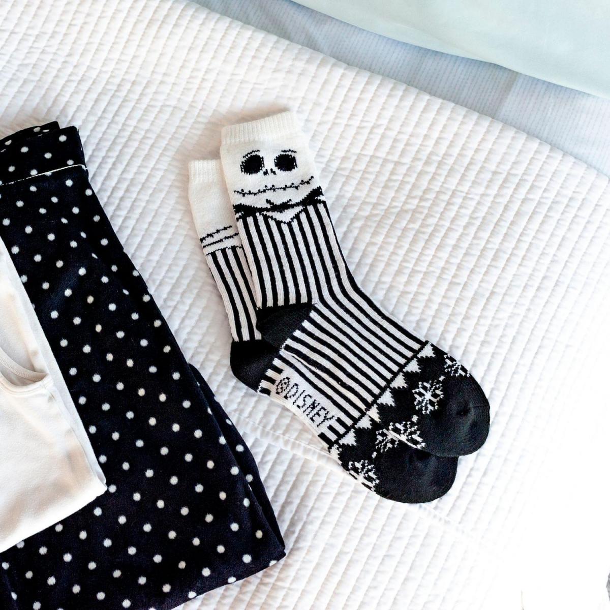The Nightmare Before Christmas Ugly Sweater Socks picture