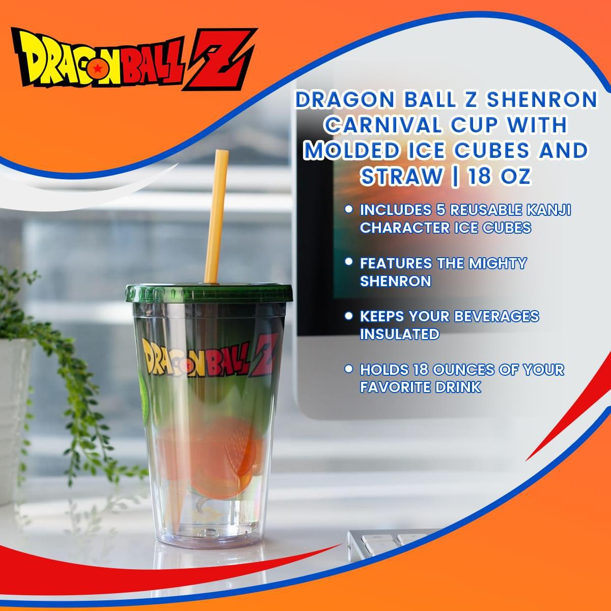 Dragon Ball Z Shenron 18 oz. Carnival Cup w/ Cubes picture