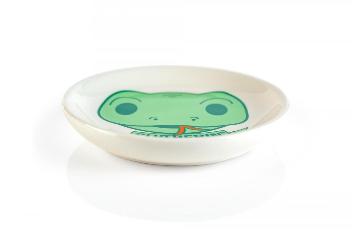 Harry Potter House Slytherin 4 Inch Ceramic Trinket Tray picture