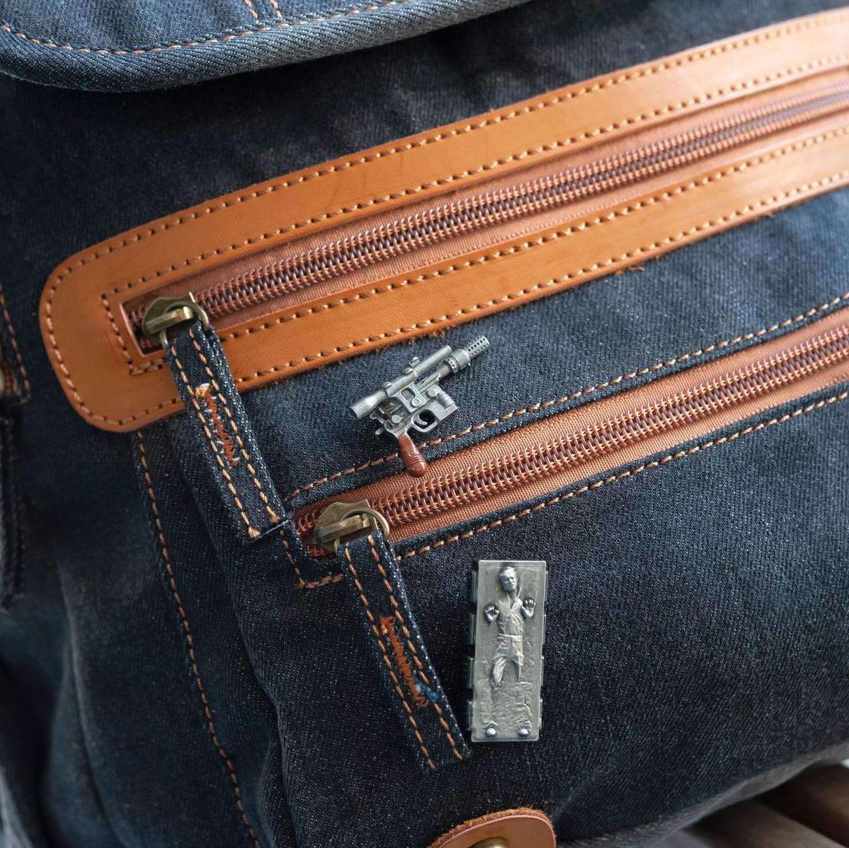 Star Wars Exclusive Han Solo Carbonite & Blaster Pin Set picture