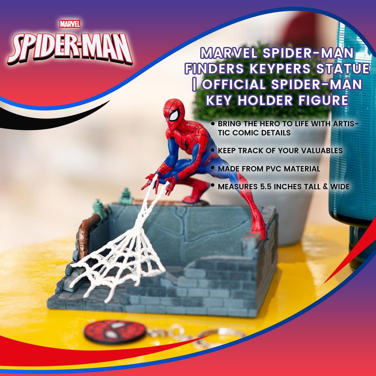 Marvel Spider-Man Finders Keyper PVC Statue picture
