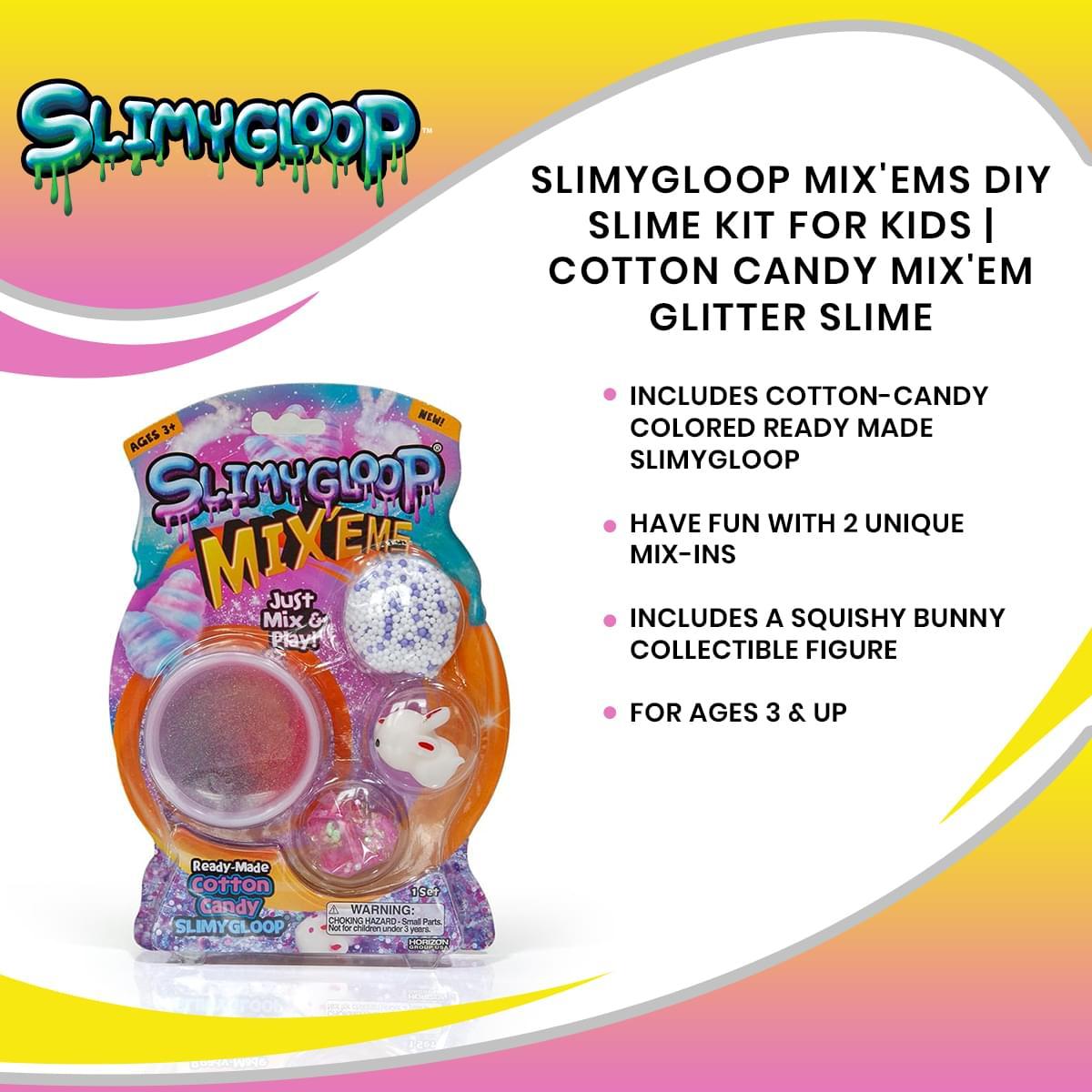 Slimygloop Mix Ems Cotton Candy DIY Slime Kit picture