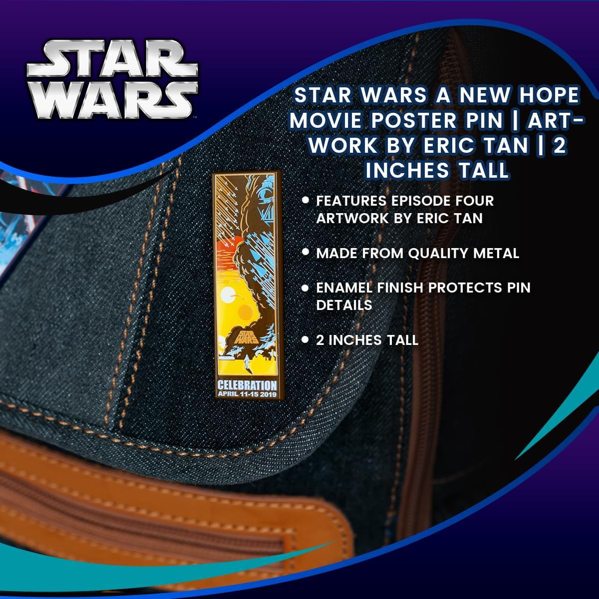 Star Wars Celebration 2019 Exclusive Darth Vader Enamel Pin picture
