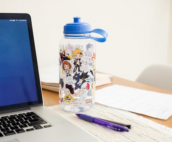 My Hero Academia Chibi Characters Water Bottle picture