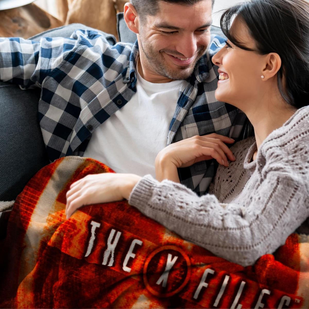 The X-Files Logo 50"x60" Fleece Throw Blanket picture