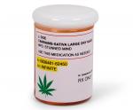 Prescription Marijuana 3 Ounce Stash Jar