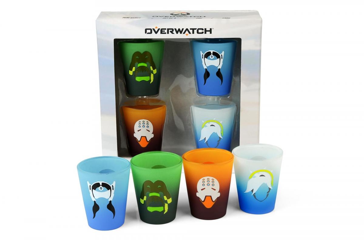 Overwatch Shot Glass 4-Pack picture