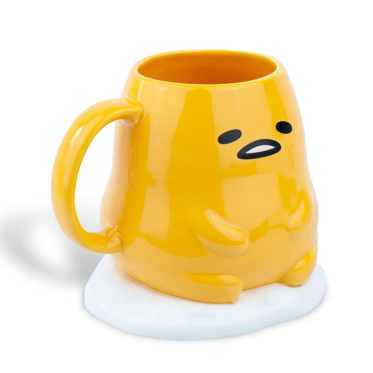 Gudetama the Lazy Egg Molded Ceramic Coffee Mug picture