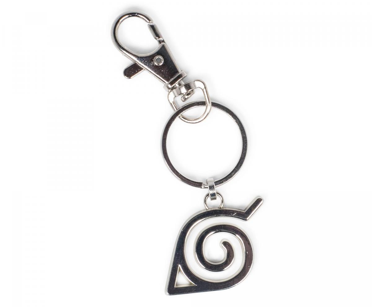 Naruto Hidden Leaf Village Logo Enamel Keychain picture